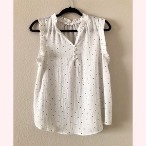 Polka dot, Ruffle top